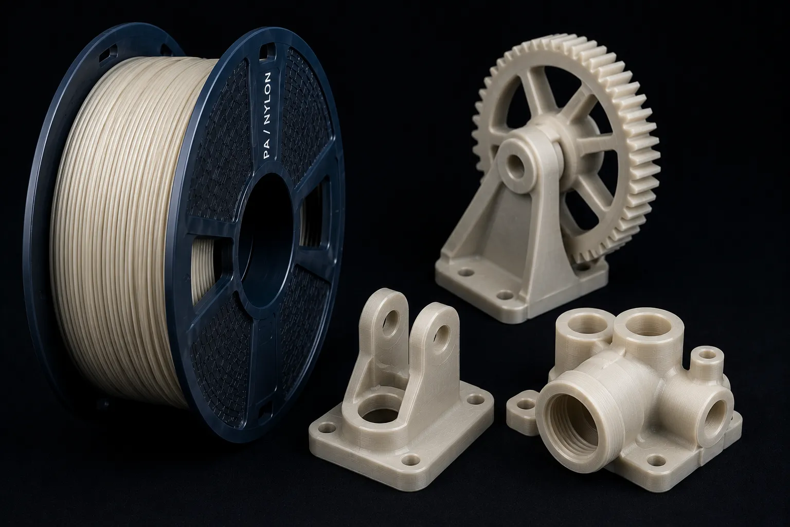 PA Nylon 3D nyomtatási alapanyag